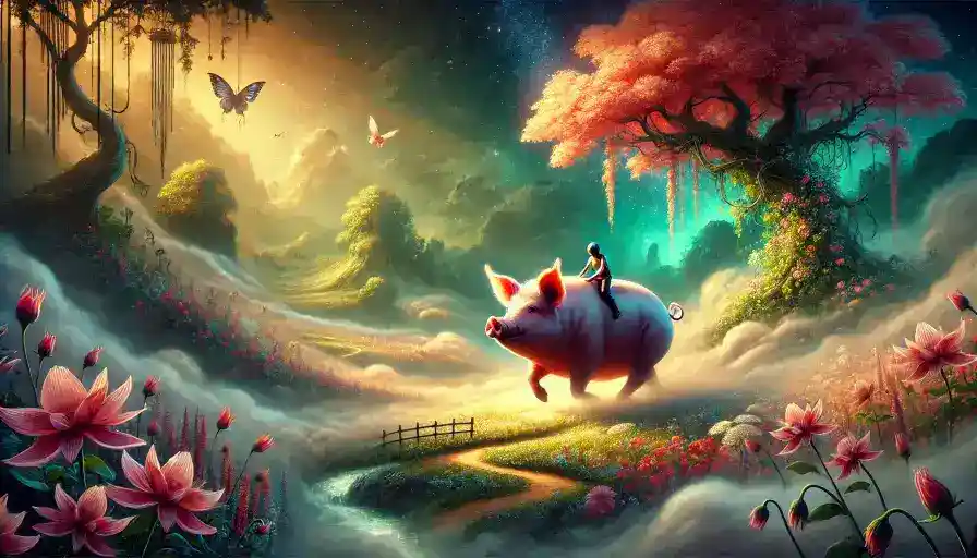 Dream about Riding Pig