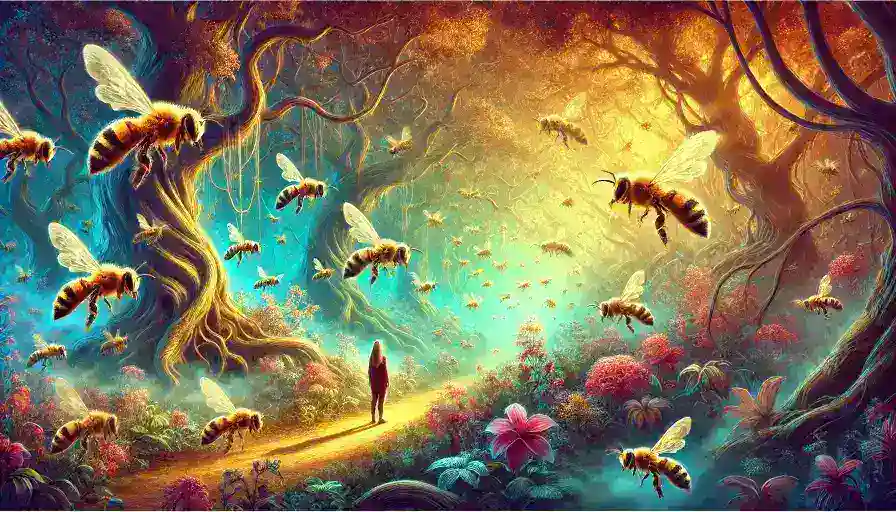 Dreaming of a swarm of bees